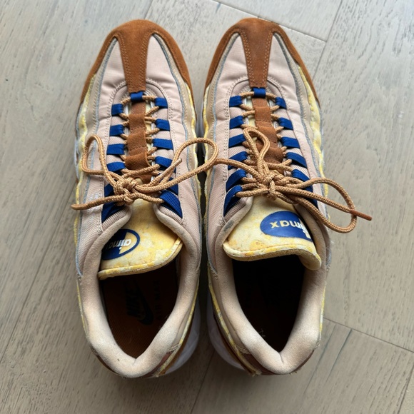 2020 Men’s Nike Air Max 95 Twine Tawny Royale *USED* - Picture 4 of 7